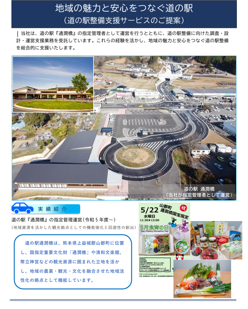 道の駅整備支援サービス